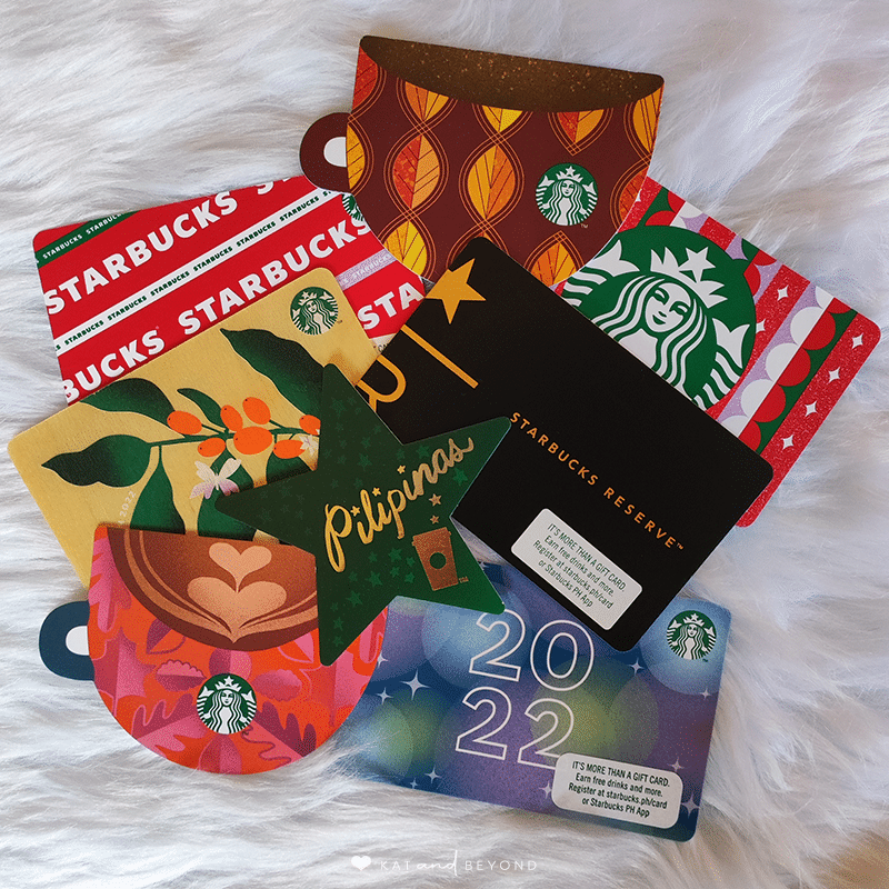 Some of My Starbucks Card Collection · Kat&Beyond