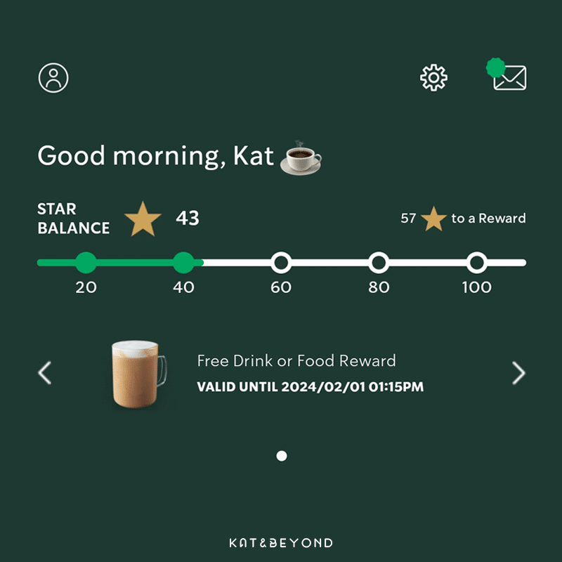 2024 Starbucks Planner Quest: My Coffee Adventure Begins! · Kat&Beyond
