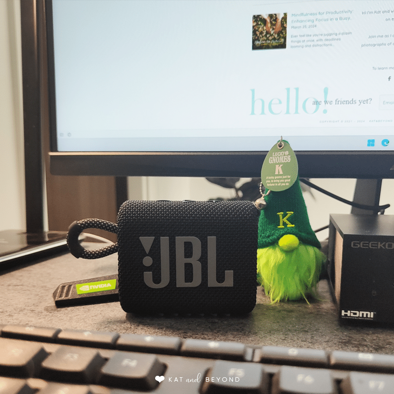 Elevate Your Music with the JBL Go 3 · Kat&Beyond