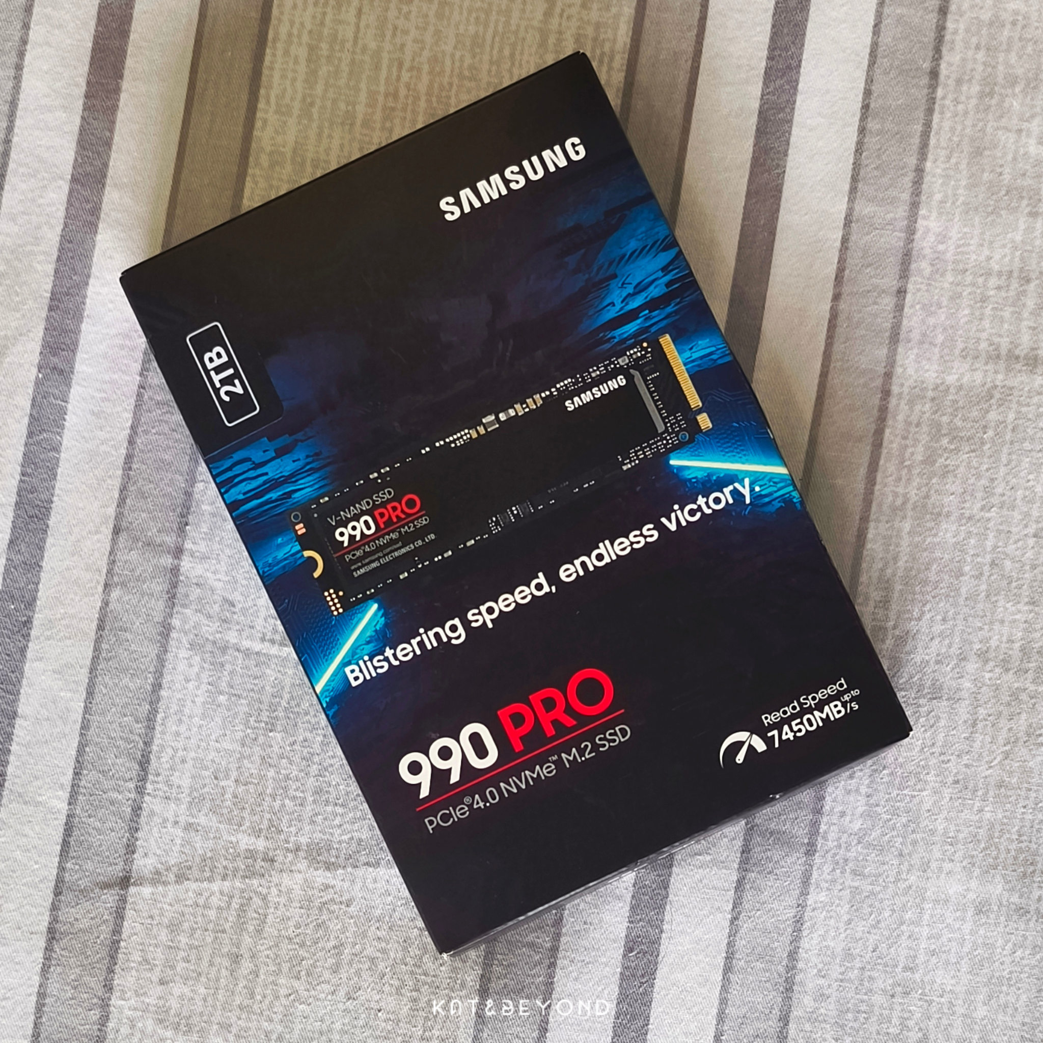 Samsung 2TB NVMe M.2 SSD 990 PRO · Kat&Beyond