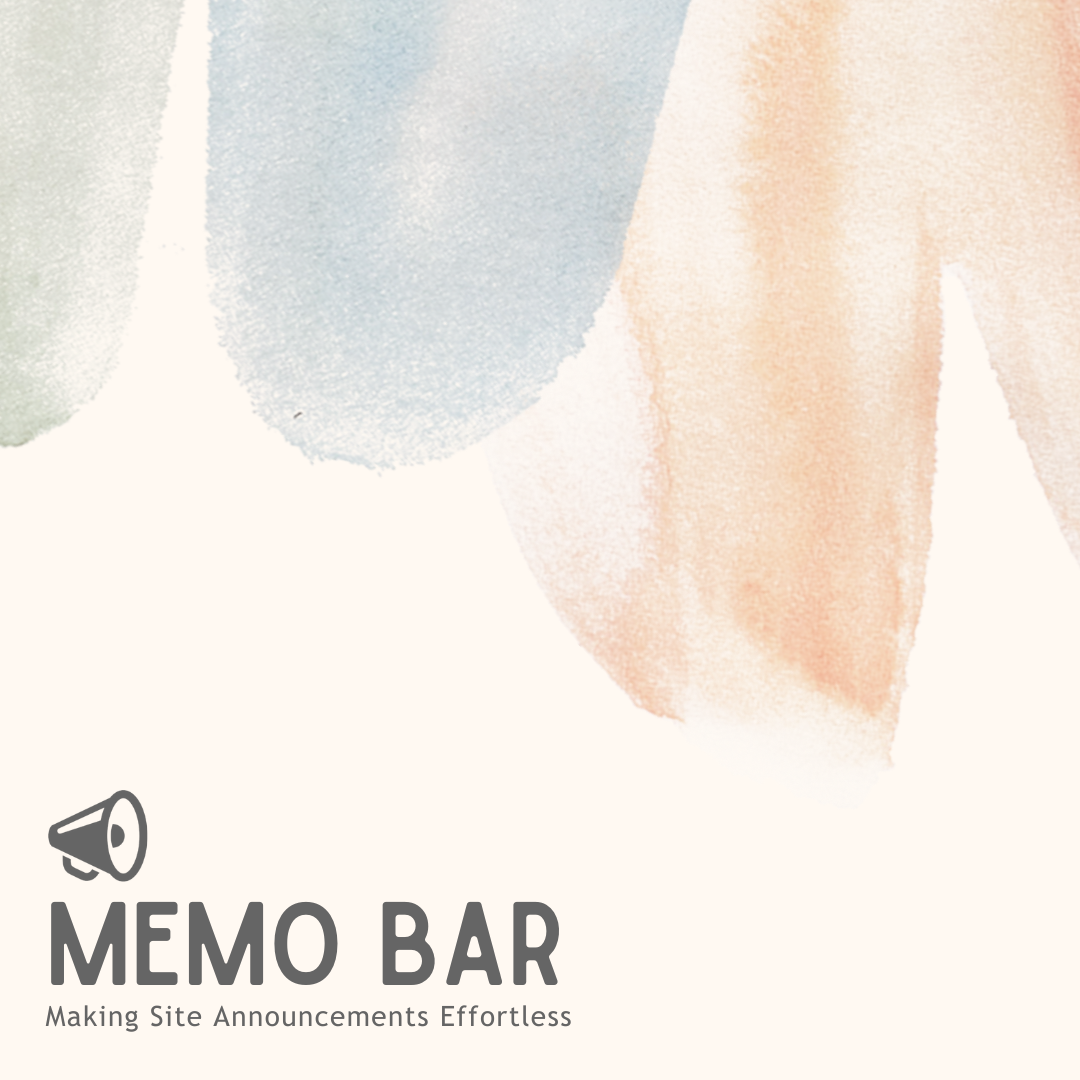 Memo Bar: My Custom WordPress Plugin